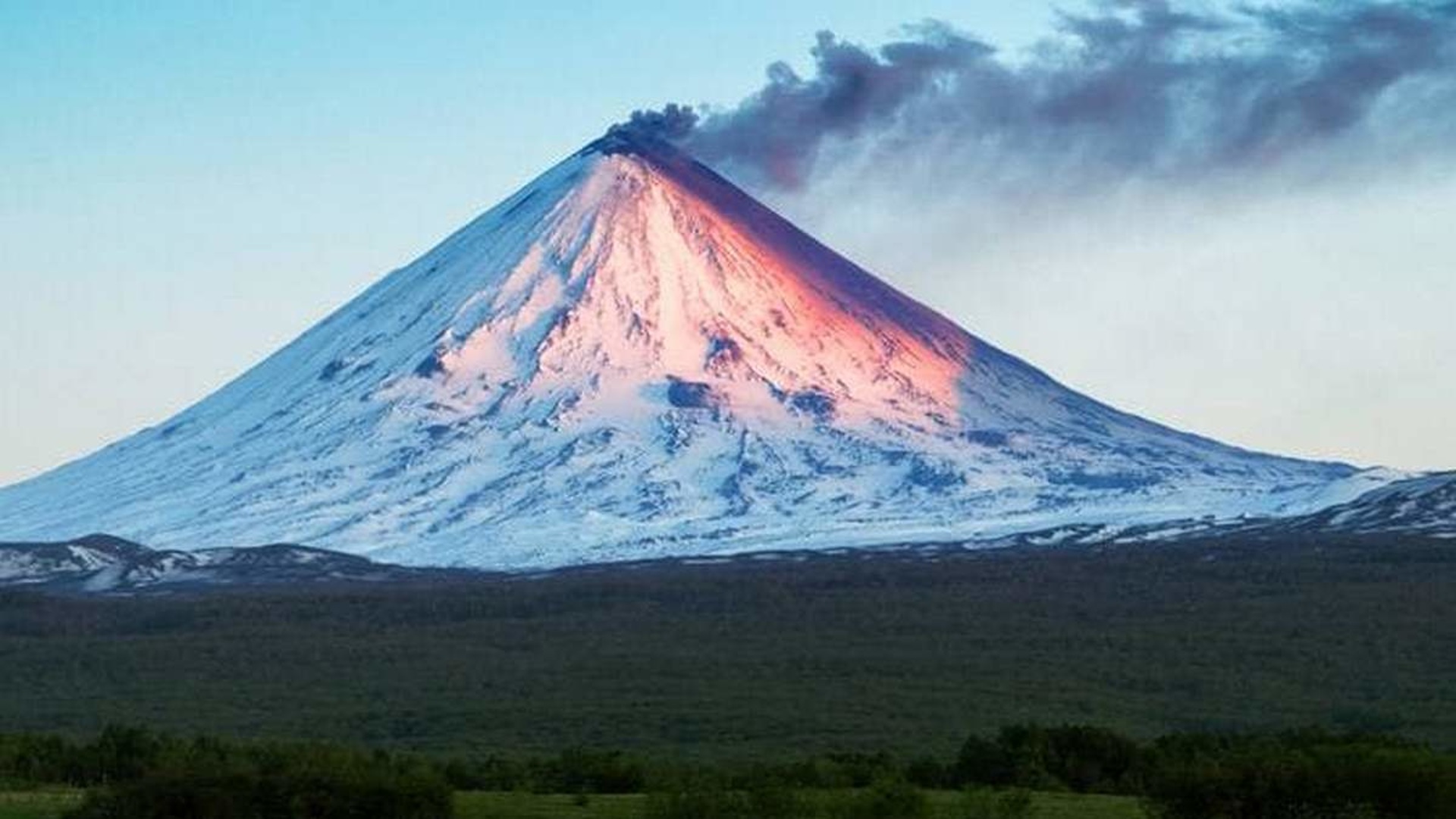 Камчатка вулкан Ключевская сопка