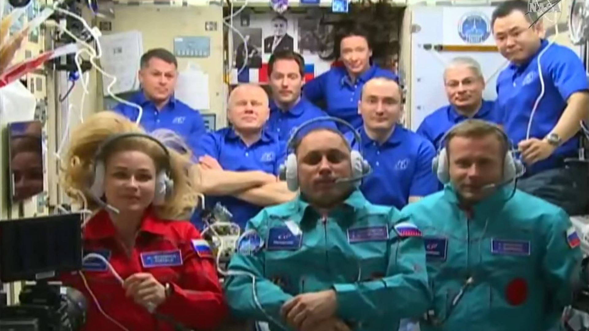 Космонавты на МКС сейчас