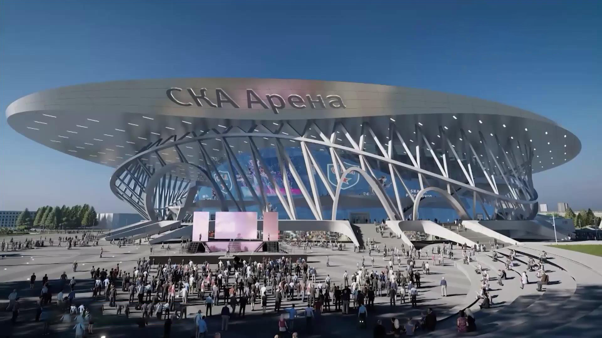 Проект новой СКА Арена Санкт-Петербург