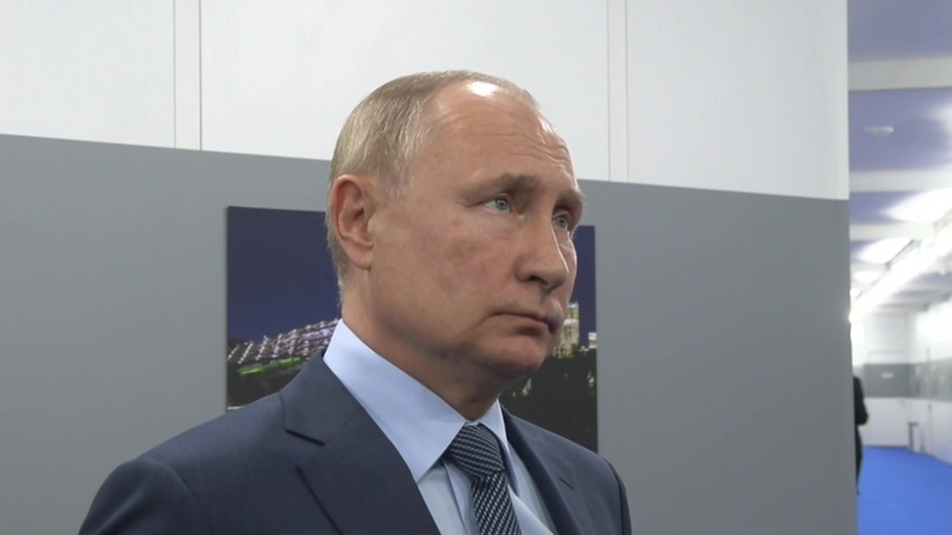 Владимир Путин в интервью телеканалу CNBC