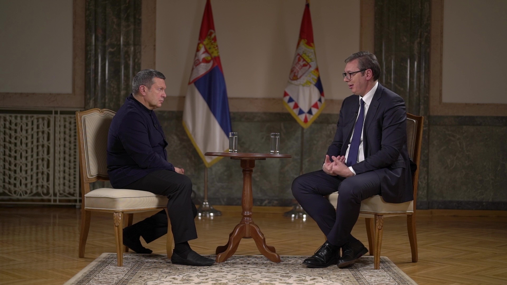 Путин с президентом сербии