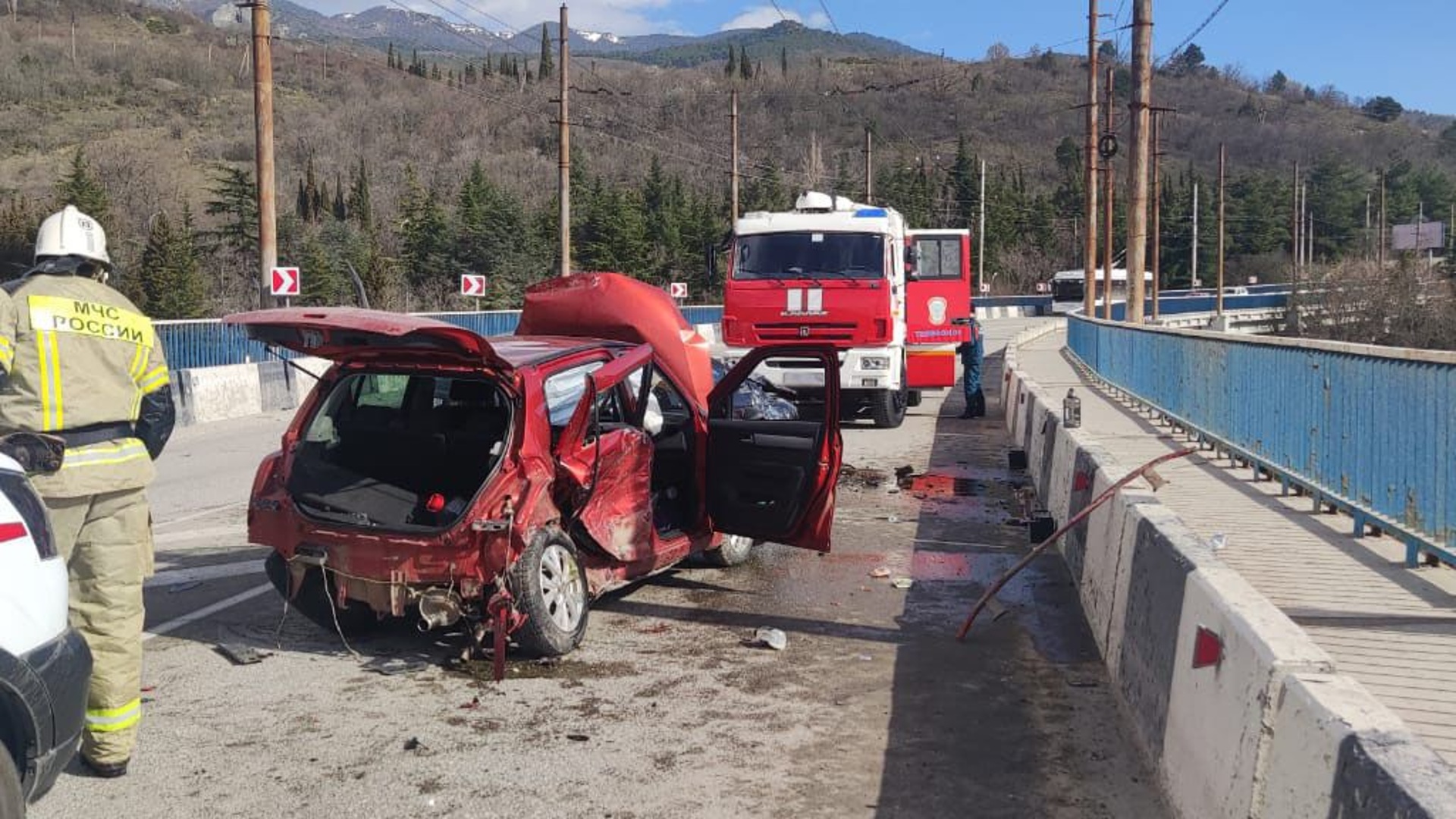 Новости крыма сегодня свежие что произошло. Авария 1 ноября 2022 на трассе Севастополь Ялта.