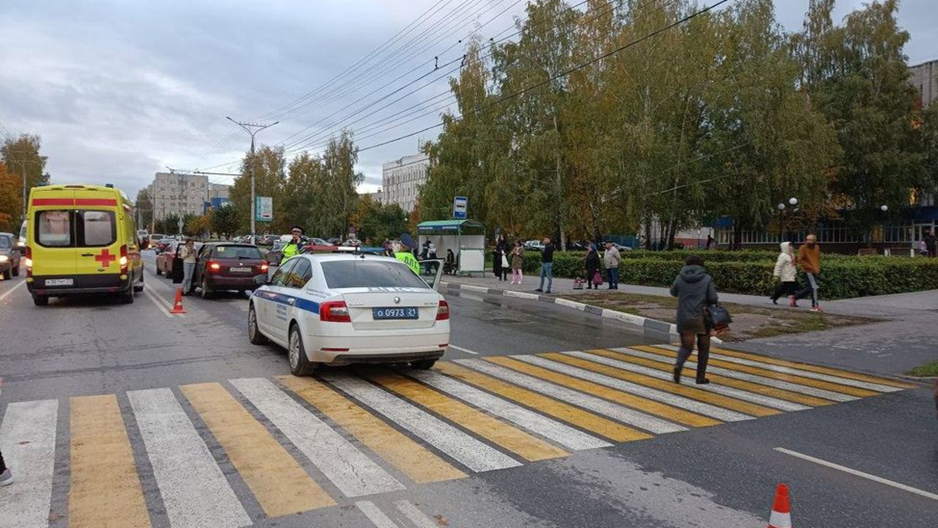 Чувашские гаишники поведали о более сотни аварий за сутки