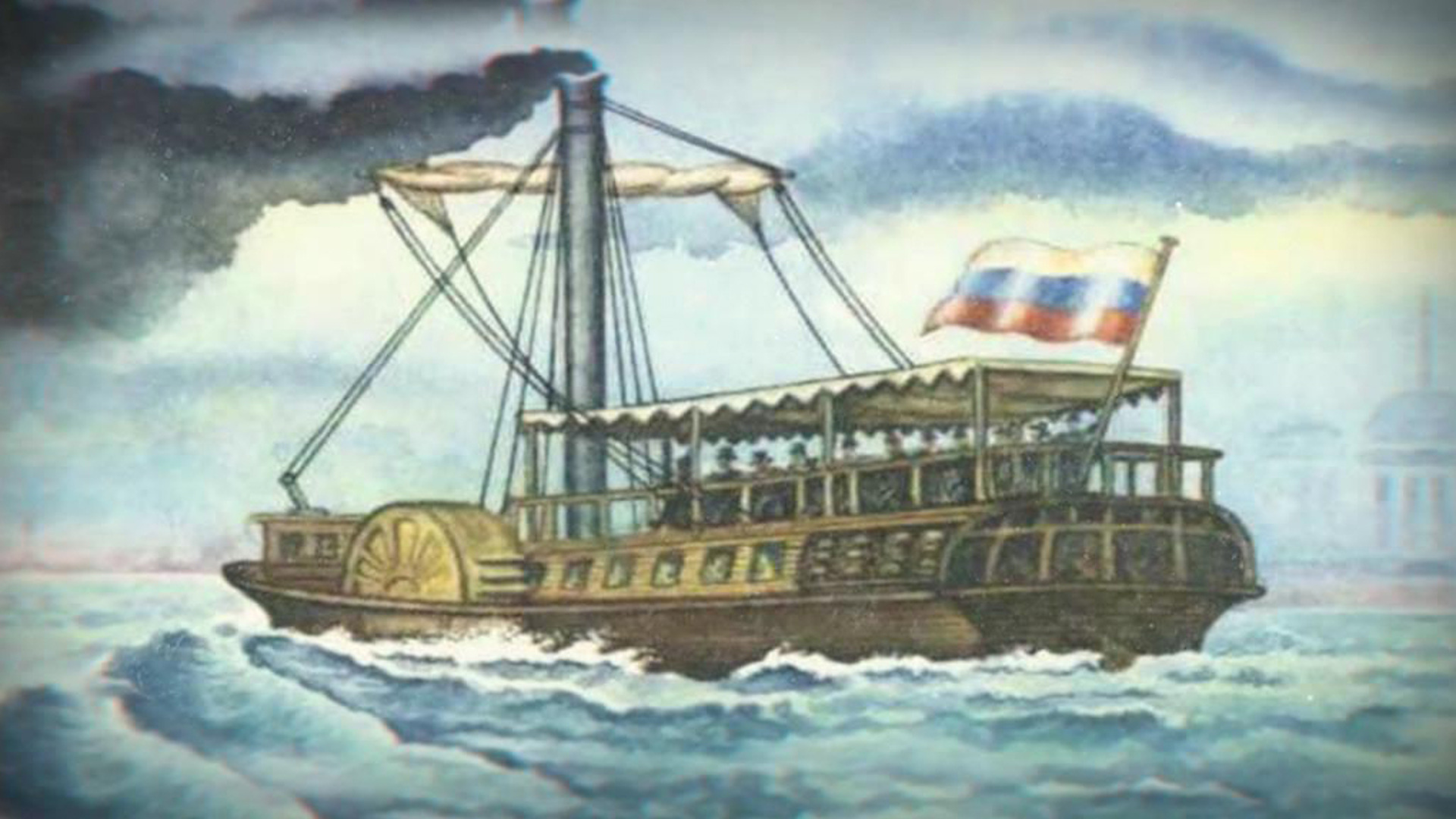 Елизавета пароход, 1815