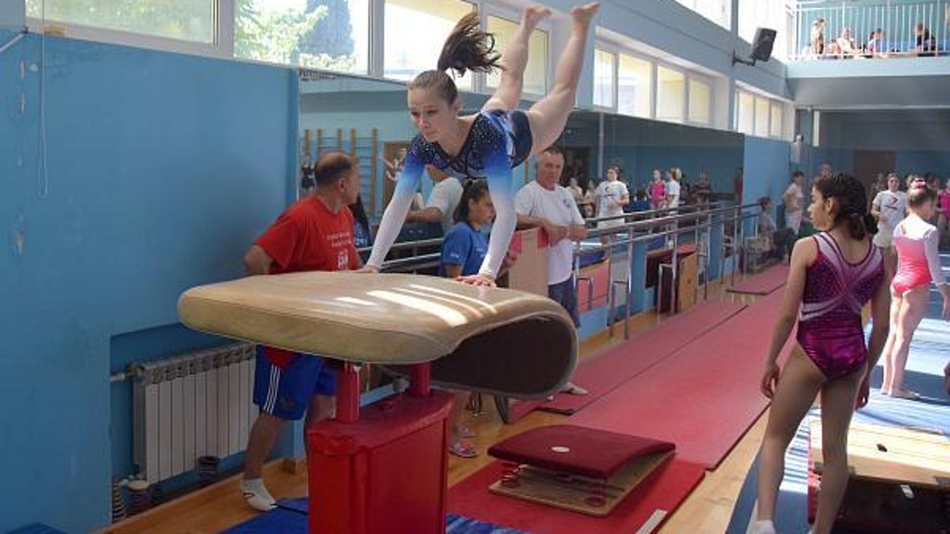 Всероссийские соревнования по спортивной гимнастике проходят в Сочи