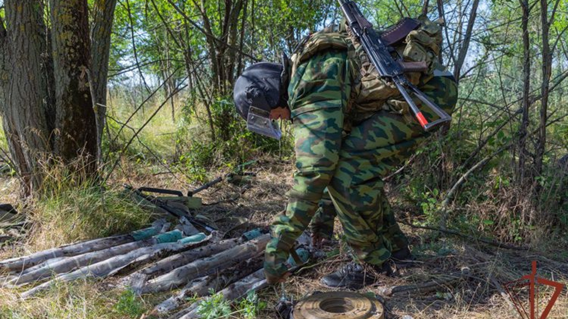 Фото военных в лесу