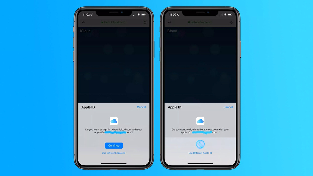 Apple тестирует биометрическую авторизацию для сайта iCloud.com
