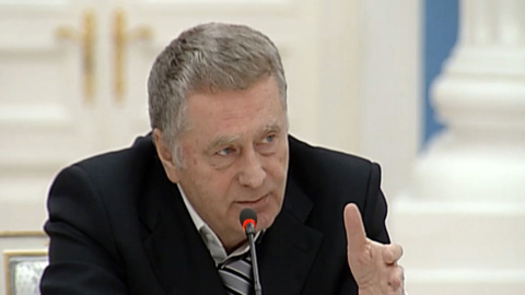 Москва. Кремль. Путин. Кадры, которые стали историей: Владимир Путин и Владимир Жириновский