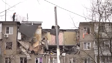 МЧС показало кадры аварийных работ на месте взрыва газа в Подмосковье
