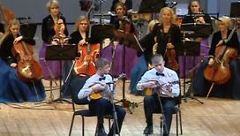 "Вивальди-оркестр" отметил старый Новый год вместе с участниками "Синей Птицы" 