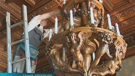 Дубовой столовой Юсуповского дворца на Мойке вернули исторический облик 