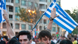 Евровидение-2012. На красной дорожке. Представители Греции /Eurovision 2012. The red carpet ceremony. Participants from Greece