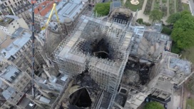 Настоятель собора Парижской богоматери опасается обрушения лесов на свод здания