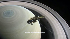 Межпланетная станция Cassini сфотографировала космические "пирожки" и "пельмени"