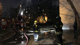 При пожаре на Новоясеневском проспекте в Москве погибла женщина