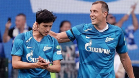 Кавазашвили предложил отстранить Дзюбу и Азмуна от матча со "Спартаком"
