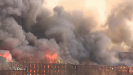 Число пострадавших при пожаре в Санкт-Петербурге увеличилось до пяти