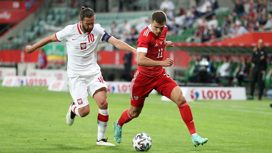 Сборная России сыграла вничью с Польшей в товарищеском матче