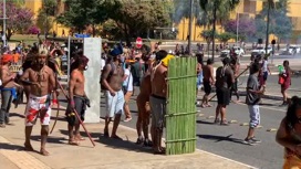 Акция протеста в столице Бразилии закончилась массовыми беспорядками