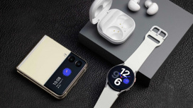 Samsung показал новые складные смартфоны, наушники и часы. Цены в России