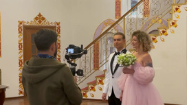 Он сказал "да": эксклюзивные кадры со свадьбы Гогена Солнцева