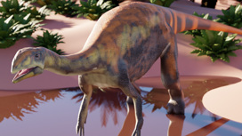 Реконструкция внешнего вида динозавра вида Issi saaneq.