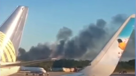 Частный самолет с пассажирами на борту разбился в Доминикане