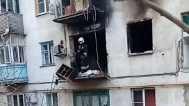Последствия взрыва газа в туапсинской пятиэтажке сняли на видео
