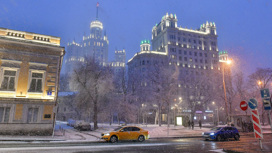 Снегопад в Москве продлится до утра