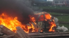 В Тамбовской области мужчина сжег автомобиль знакомого