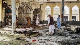 Мощный взрыв прогремел в мечети в Мазари-Шарифе
