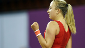 Анастасия Потапова вышла во второй круг турнира в Чехии