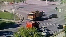 Водителя грузовика накажут за рассыпанный щебень на дороге в Благовещенске