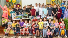 Врио Главы Марий Эл поздравил воспитанников Люльпанского центра с Днем защиты детей