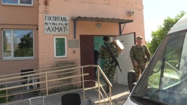 Спецотряд "Ахмат" за 2 дня развернул госпиталь в Рубежном