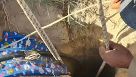Маленький мальчик сутки провел в скважине в Узбекистане