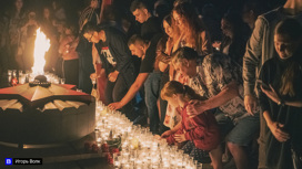 Томичи зажгли тысячи свечей в память о погибших в Великой Отечественной войне