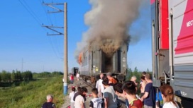 На Ямале задержан подозреваемый в поджоге поезда с пассажирами