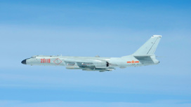 Китайские бомбардировщики пролетели между Мияко и Окинавой