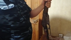 Легендарную винтовку "Winchester M1895″ изъяли у жителя Баяндаевского района