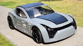Создан прототип электромобиля, поглощающего углекислый газ