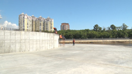 Строители набережной Амура в Благовещенске выполнили треть работ на 5 и 6 участках