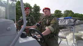 Безопасность парада в День ВМФ обеспечит специальный отряд военной полиции