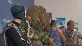 Показательные выступления десантников Тюменской области состоялись в Ялуторовске