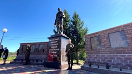 В НАО открыли памятник землякам-героям, участникам ВОВ
