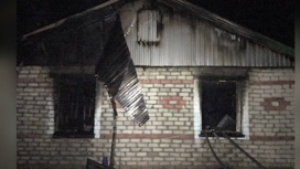 Житель Сладковского района погиб во время пожара в частном доме