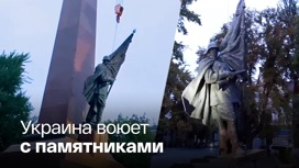 В Черновцах снесли монумент советскому солдату
