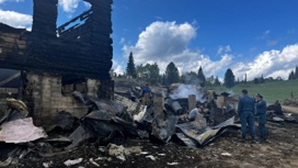 В Красноярском крае возбудили дело после гибели четырех человек при пожаре
