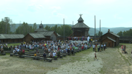 Фестиваль казачьей культуры "Братина" прошел на территории музея "Тальцы"