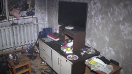 Ночью в Екатеринбурге при пожаре погиб мужчина
